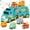 Green, variant on Veslier Construction Truck Toys for Boys Girls Age 1 2 3 4 5 6 Years Old，Carrier Transport Trucks for Kids 1-3 3-5 Year Old，Christmas Birthday Gift Toddler Toys.