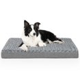thumbnail image 1 of Cama Ortopédica para Perros Grandes, Almohadillas para Jaulas Con Funda Extraíble y Suave Piel Sintética, Lavable Con Fondo Antideslizante, 1 of 7