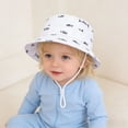 thumbnail image 4 of Jamicy Sun Hat for Infant Boys Girls Sun Protection Cute Wide Brim Summer Baby Boy Bucket Hats Toddler Sun Hats for Boys Girls, 4 of 9