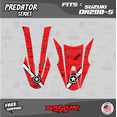 thumbnail image 3 of Kalair GFX Graphics Kit for Suzuki DR200-S (All Years) Predator Series, 3 of 5