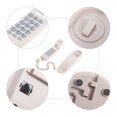 thumbnail image 3 of Tomshine Desktop Corded Landline Corded Phone Fixed Telephone Wall Mountable,off White, 3 of 7