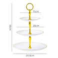 thumbnail image 1 of Cupcake Display 3 Tier Table Trays Fruit Plate Cake Stand Dessert Holder, 1 of 10