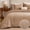 Brown, variant on Sleep Zone 85gsm Cationic Microfiber Comforter Set, Luxury Ultra Soft All Season Bedding, Twin/Twin-XL Brown