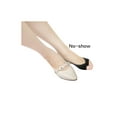 thumbnail image 6 of INSPIRE CHIC Women's Low Cut No Show Heel Grip Toeless Boat Socks Black Women Shoe 4-8, 6 of 6