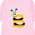 thumbnail image 4 of Inktastic Cute Bee Initial B Boys or Girls Long Sleeve Toddler T-Shirt, 4 of 5