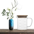 thumbnail image 4 of ziyahi Heat Resistant Glass Measuring Cup Freezer Safe Handgrip Measure Oven Tea 350ml, 4 of 7