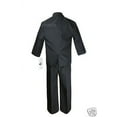 thumbnail image 6 of 14 Color 7pcs Boys Teen Formal Party Black Tuxedos Suits Vest Necktie Sets S-20, 6 of 6