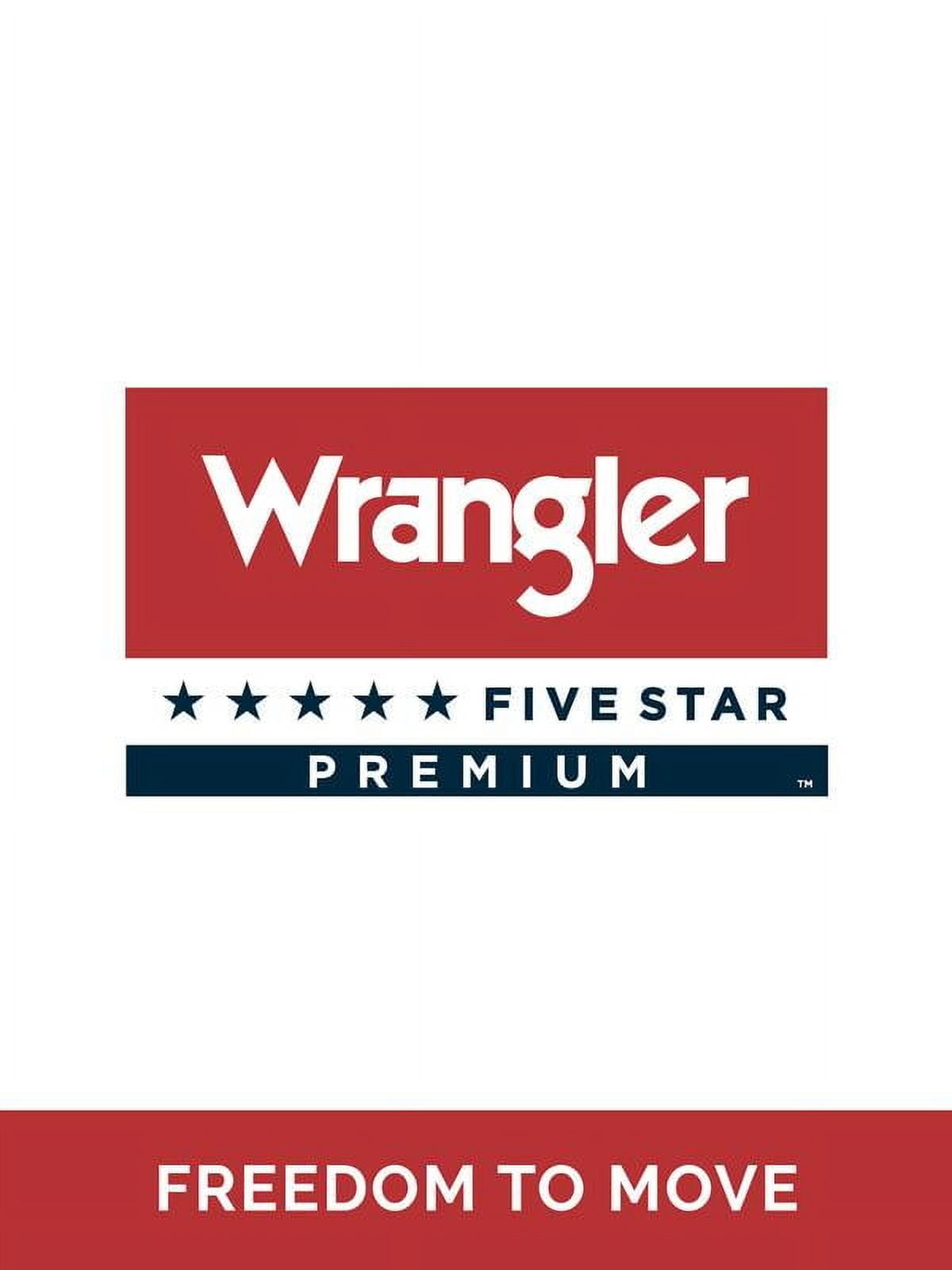 Wrangler Undershirt Men's Cotton Stretch Crew Neck Undershirt, XL, 3-Pack