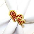 thumbnail image 2 of Serviette Buckle 6Pcs Multi-purpose Reusable Unique Wedding Banquet Party Heart Serviette Buckle, 2 of 5