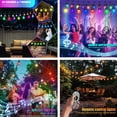 thumbnail image 3 of Fmix Outdoor 48 ft Music Color Changing LED Light Ropes & Strings Pack, 3 of 10