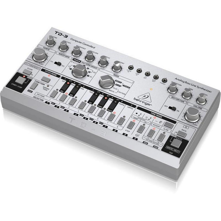 Behringer TD-3 Analog Bass Line Synthesizer with VCO/VCF, 16