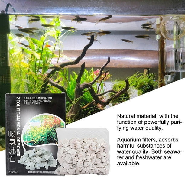 Aquarium Absorb Ammonia Zeolite Water Absorb Ammonia Zeolite Filter