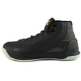 thumbnail image 2 of Under Armour Curry 3 Men  Round Toe Canvas Black Sneakers, 2 of 5