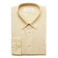 thumbnail image 5 of Marquis Men's 009 Long Sleeve Regular Fit Dress Shirt - Red - 16.5 36/37, 5 of 27