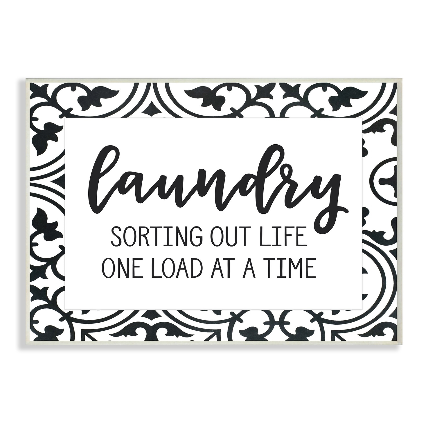 Stupell Laundry Sorting Out Life Laundry Wall Plaque Art 13 x 19