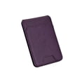 thumbnail image 4 of for iPhone 14 Back Case with Detachable Magnetic Card Bag, Classic PU Leather Kickstand Ultra Slim Shockproof Protective Anti-slip Business Phone Case for iPhone 14, Darkpurple, 4 of 11