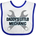 thumbnail image 3 of Inktastic Daddys Little Mechanic Baby Boy Boys Baby Bib, 3 of 4