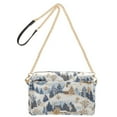thumbnail image 2 of FORMRS Women Crossbody Purse with Chain Strap Vegan Leather Shoulder Handbag, Snowy Winter, 2 of 7