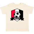 thumbnail image 3 of Inktastic Soccer Egypt Flag Banner Boys or Girls Toddler T-Shirt, 3 of 5