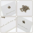 thumbnail image 2 of BESTYASH 20 Sets Compact Shape Greeting Cards Thank You Notes Silver Foil Christmas, 2 of 5