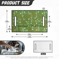 thumbnail image 7 of Whosucclay Love Golf Golf Cart Seat Cover, Breathable Golf Cart Seat Protector 4 Front Pockets Anti‑Fade Golf Seat Cover for More 2 Person Seats, 7 of 7