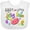 AA-White, variant on Inktastic Gigi's Little Jellybean Cute Easter Candy Boys or Girls Baby Bib