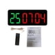 thumbnail image 2 of Reloj temporizador de gimnasio,Reloj digital con temporizador para gimnasio y fitness en casa.,Temporizador de fitness portátil ajustable multifunción,Cronómetro con cuenta regresiva y, 2 of 9
