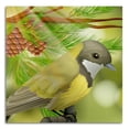 thumbnail image 2 of OWNSERIES a Beautiful Bird on Pine Tree Pattern Canvas Wall Art Paintings for Living Room Canvas Frameless Print Wall Artworks Bedroom Decoration, 2 of 5
