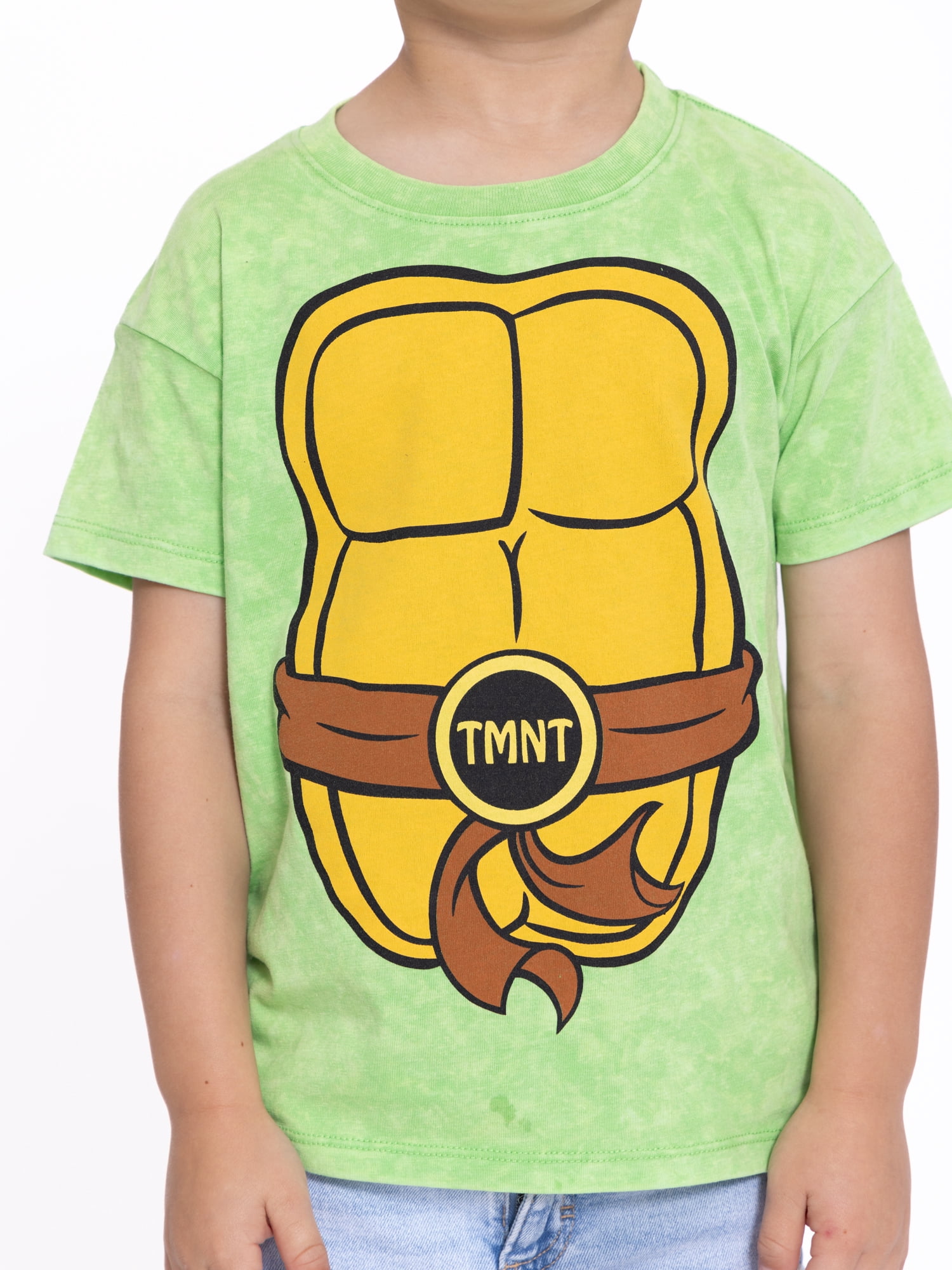 Teenage Mutant Ninja Turtles Toddler Graphic Crewneck Tee with Short Sleeves, Sizes 12M-5T