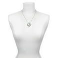 thumbnail image 3 of Delight Jewelry Silvertone U.S. Passport Joy Ring Charm Necklace, 18", 3 of 4