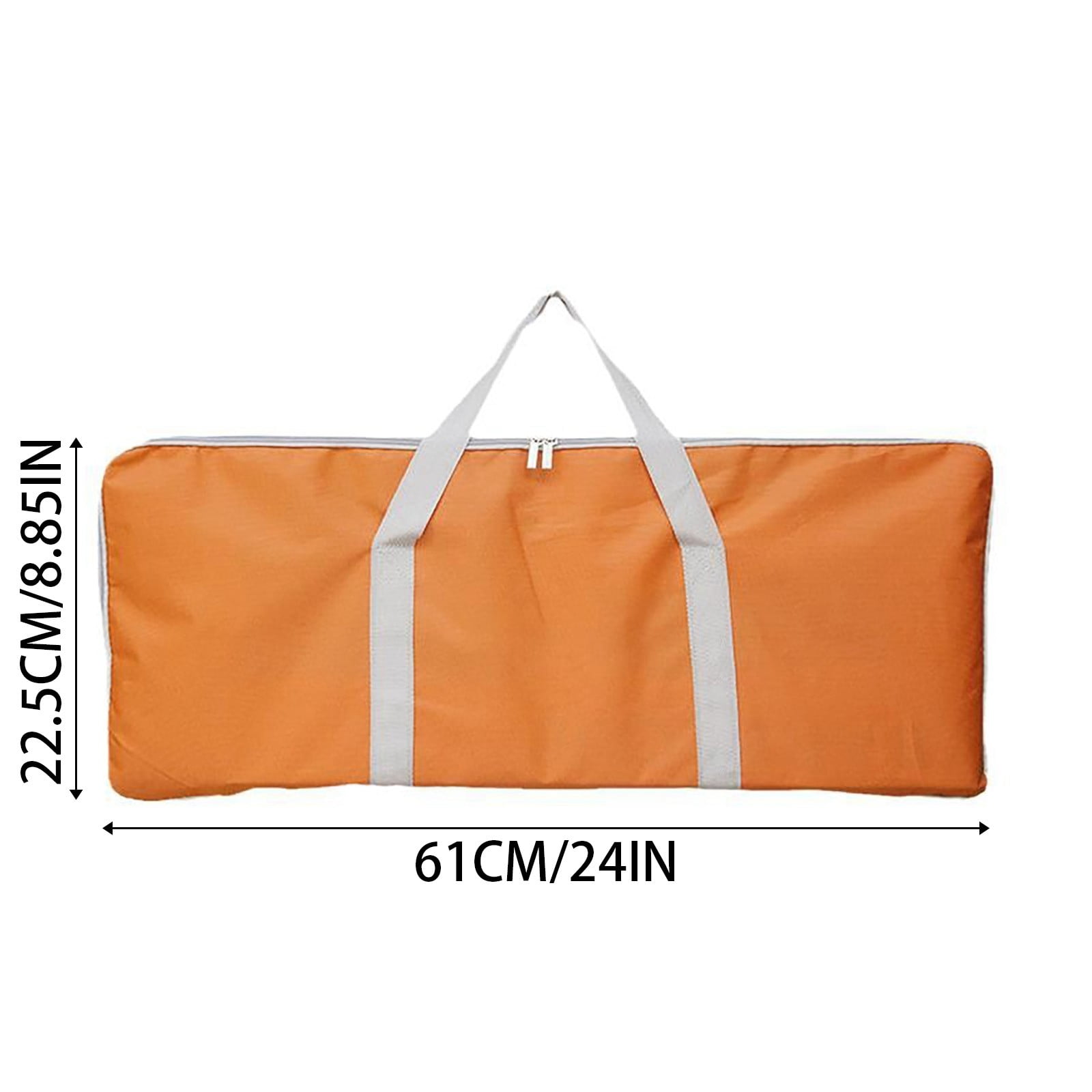 Portable BBQ Tool Storage Bag,24” Foldable Weekender Bag, Lightweight Travel Bag for Overnight Camping, Storage, Water Resistant Duffel Holdall Bag for Camping Picnic Trip