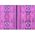 thumbnail image 1 of Ahgly Company Indoor Rectangle Abstract Purple Modern Area Rugs, 5' x 7', 1 of 4