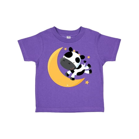 

Inktastic Cow over the Moon Rhyme Gift Toddler Boy or Toddler Girl T-Shirt