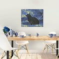 thumbnail image 5 of Naloa Shambhala Cat In Van Gogh Impressionist Print Canvas Bathroom Wall Art,Bathroom Wall Art Decoration, Canvas Poster Prints,Decorative Paintings for Living Room, Bathroom, Kids Room, 5 of 6