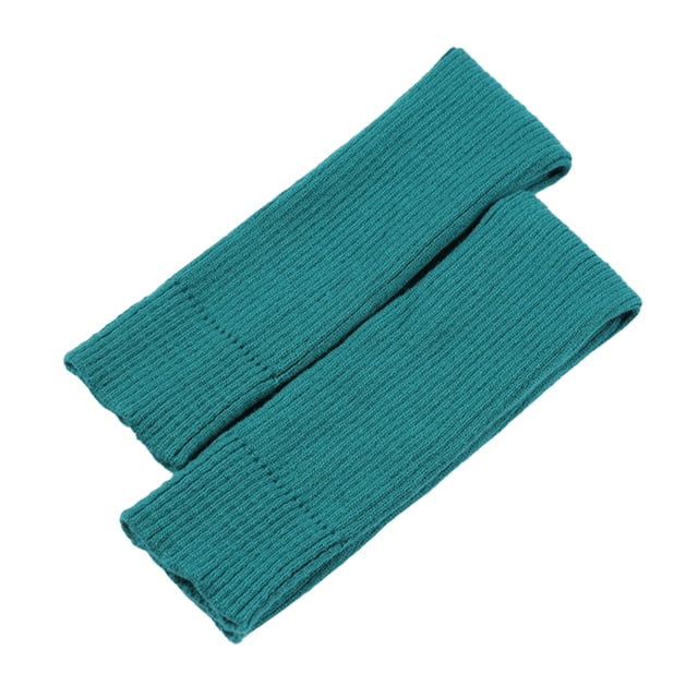 Naiovety 1 par de calentadores de piernas para mujer, diferentes colores, calcetines de pila fáciles de usar Suministros térmicos Verde malaquita Naiovety HA059251-16