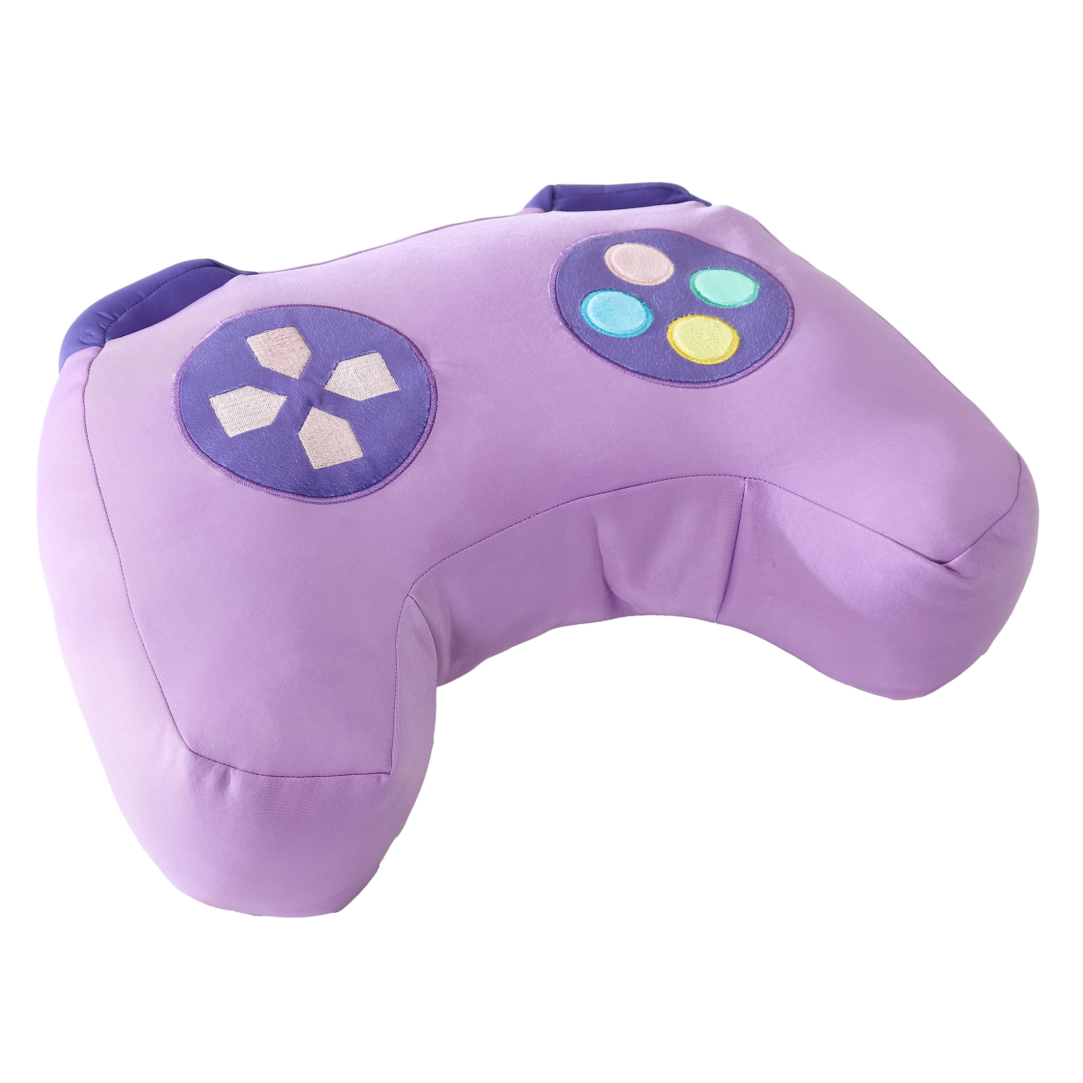 Your Zone Kids 17" x 12" Purple Gamer Cooling Plush Pillow
