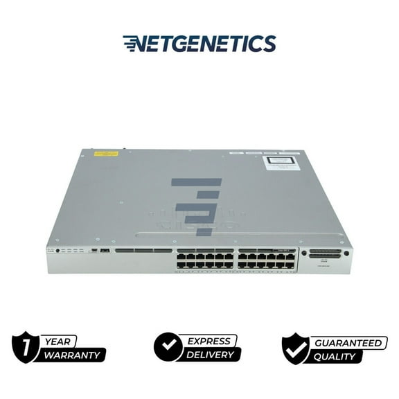 Cisco Catalyst WS-C3850-24T-E 24-Port Ethernet Network Switch-Lifetime WRNT