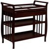 Baby Mod - Lily Changing Table with Drawer and Shelves, Espresso