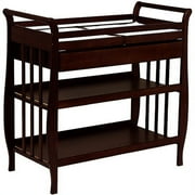 Baby Mod - Lily Changing Table with Drawer and Shelves, Espresso