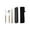 Silver, variant on HBBKVI Kitchen Essentials Chopsticks And Spoon Set For One Person One Chopstick Convenient Tableware Students Storage Box Fork Singles Wooden Chopsticks Five Piece Set Home Supplies