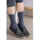 thumbnail image 4 of 8 pares de calcetines de algodón no elásticos para PIES HINCHADOS para hombres y mujeres, 4 of 7