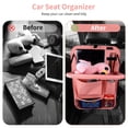 thumbnail image 2 of Organizador para asiento trasero de auto LUCMO con soporte para tablet y 6 bolsillos, 2 of 7
