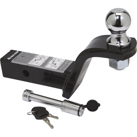 Ultra-Tow Tow-Ready Ball Mount Starter Kit, Class III, 4in. Drop, 2000-Lb. Tow Wt., 1-7/8in. Ball
