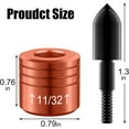 thumbnail image 2 of 2 Pack Crossbow Decocking Heads – Safe Release Arrow Points to Prevent Dry Fire, Universal Fit for Hunting Crossbow Bolts, 2 of 8
