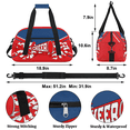 thumbnail image 2 of Qzjjjmy Cheer Duffle Bags for Girls Cheerleading Bag Weekend Overnight Travel Duffle Bag, 2 of 7