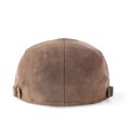 thumbnail image 4 of Gorra Gatsby Newsboy de gamuza plana para hombre, modelo Gatsby, modelo taxista, color marrón, 4 of 4