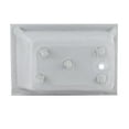 thumbnail image 5 of Voltaire 48" x 32" Right-Hand Drain Alcove Bathtub in Matte Black, 5 of 7