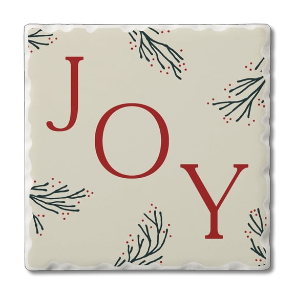Thirstystone Joy Single Tumbled Tile Coaster Create Your Own Set