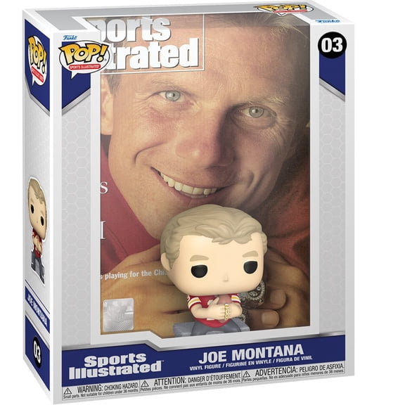 Sports Illustrated NFL Joe Montana Pop! Cover with Case