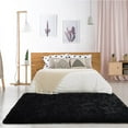 thumbnail image 2 of Softlife Super Soft Shaggy Area Rugs For Living Room Fluffy Carpets For Bedroom Home Decor,5.3'X7.5',Black, 2 of 7